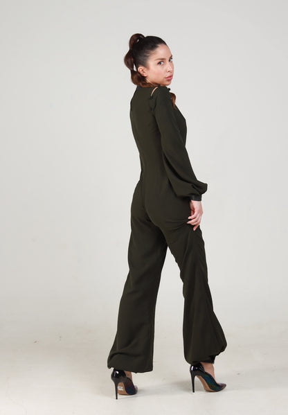 Olive Power Jumpsuit