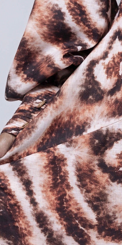 Earth Dye Linen Dress