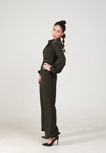 Olive Power Jumpsuit