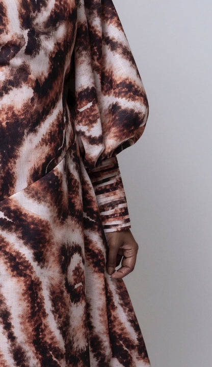 Earth Dye Linen Dress