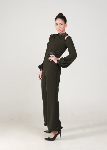 Olive Power Jumpsuit