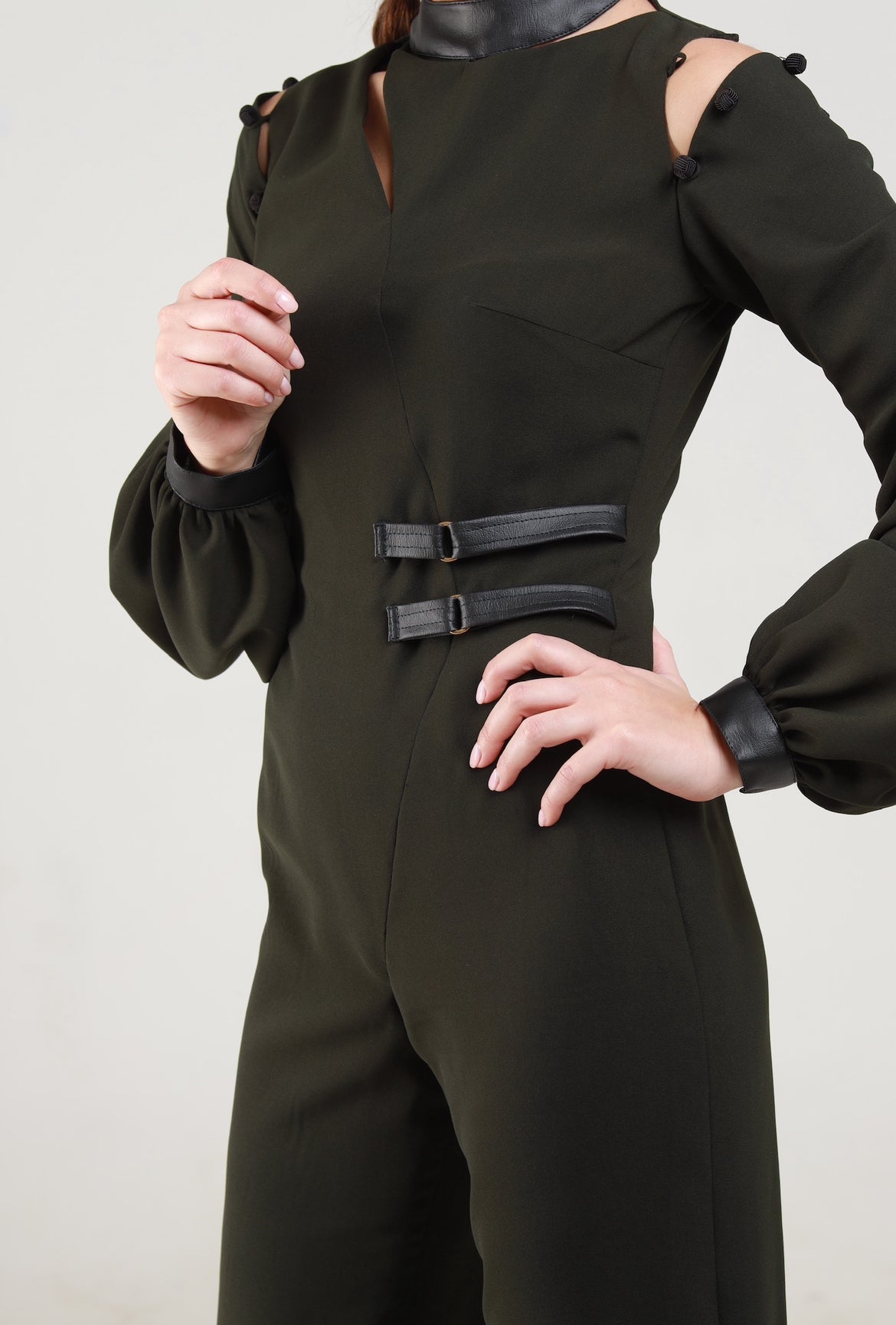 Olive Power Jumpsuit